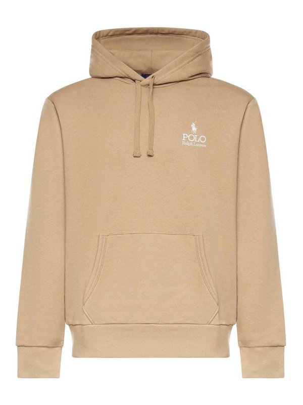 POLO RALPH LAUREN: スウェット＆セーター - スウェットシャツ/セーター - ベージュ