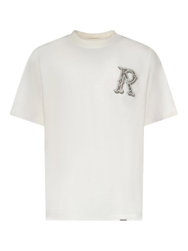 REPRESENT: t-shirts - Western Initial Cotton T-Shirt