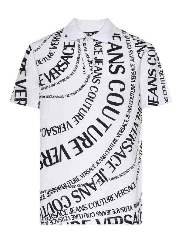 Versace Jeans Couture: ポロシャツ - ポロシャツ - 白