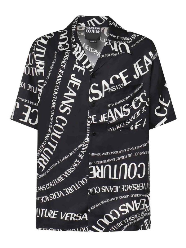 Versace Jeans Couture: シャツ - シャツ - 黒