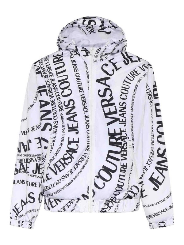 Versace Jeans Couture: カジュアルジャケット - カジュアルジャケット - 白