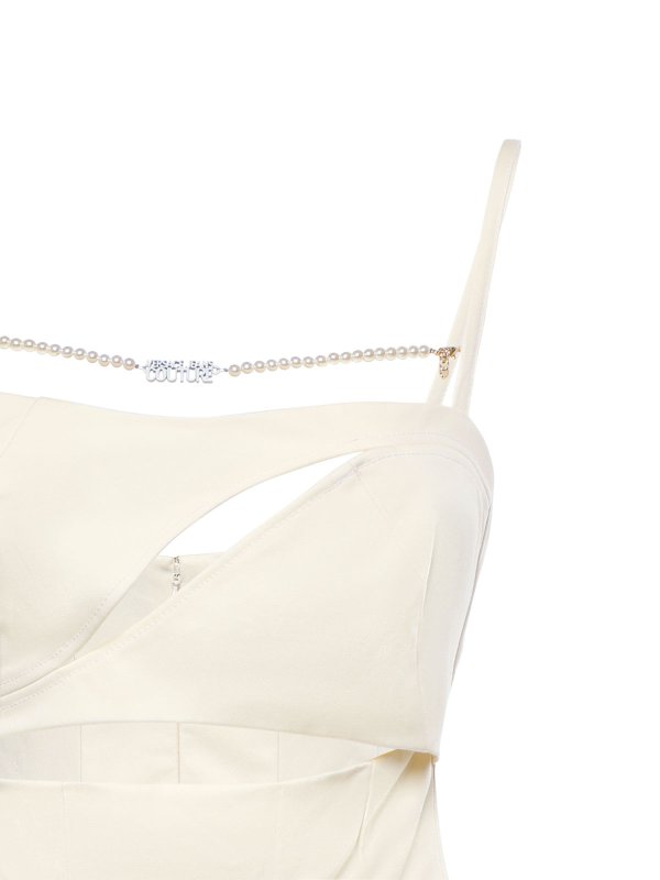 The Best Shops Versace Jeans Couture: ショートドレス - ショートドレス - 白