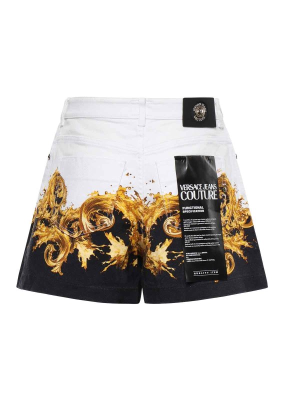 Versace Jeans Couture: トラウザーショーツ online - ショートパンツ - 黒