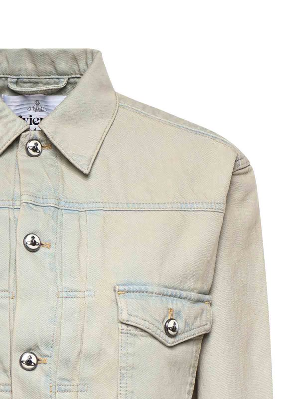 The Best Shops VIVIENNE WESTWOOD: デニムジャケット - デニムジャケット - ブルー