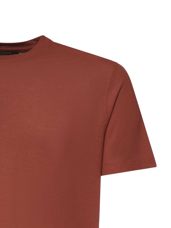 The Best Shops ZANONE: T-shirts - T-Shirt - Hellbraun
