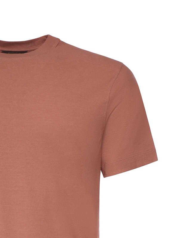 The Best Shops ZANONE: T-shirts - T-Shirt - Hellorange