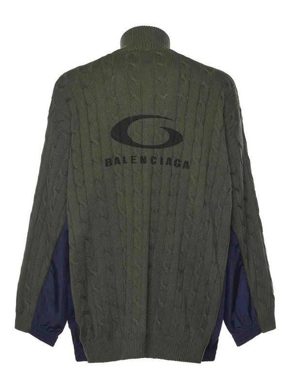 BALENCIAGA: Rollkragenpullover  und Polo-Ausschnitt online - Rollkragenpullover - Hellbraun