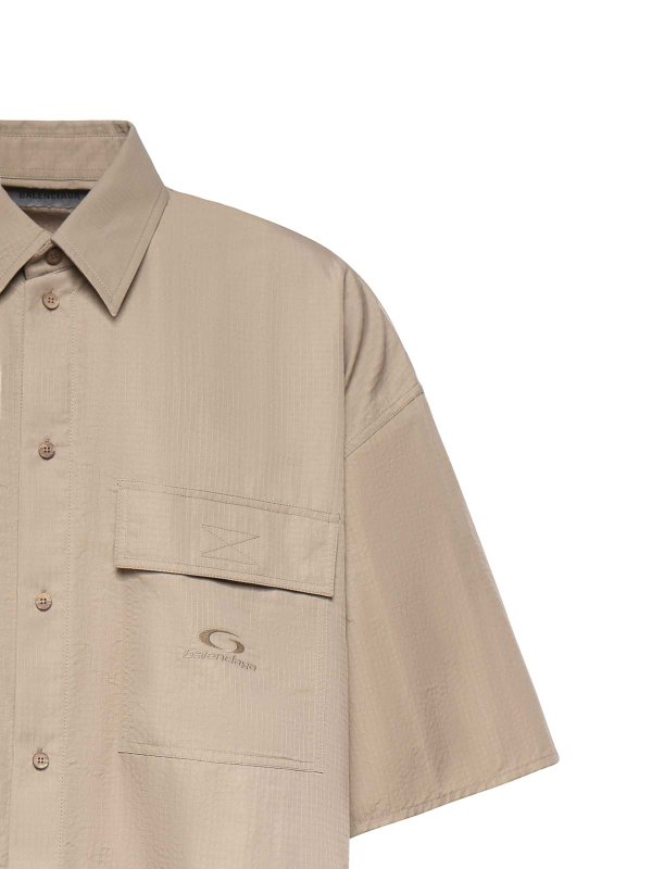 The Best Shops BALENCIAGA: Hemden - Hemd - Beige