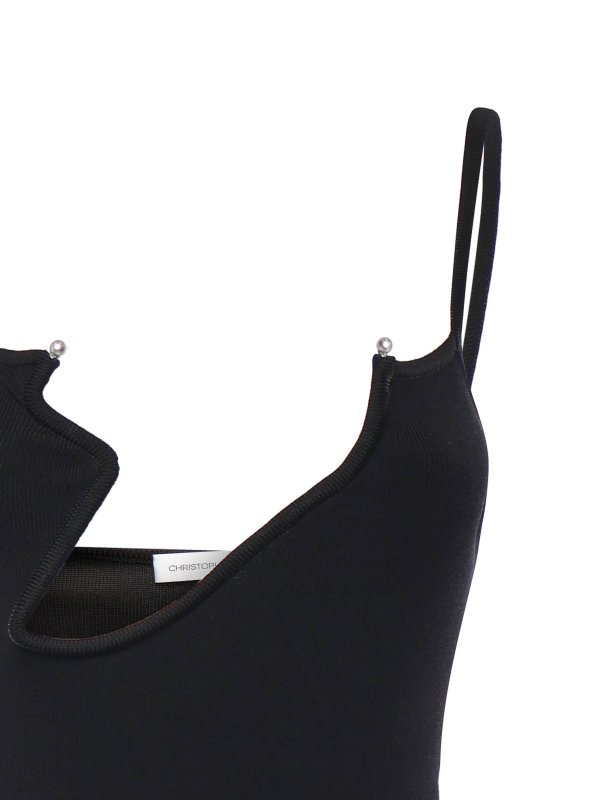 The Best Shops CHRISTOPHER ESBER: Tops und Tank Tops - Top - Schwarz