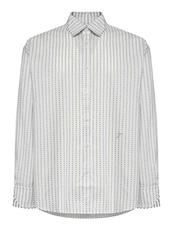 JACQUEMUS: シャツ - シャツ - 白