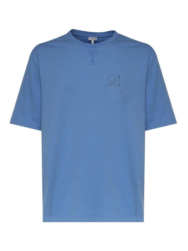 LOEWE: Camisetas - Camiseta - Azul
