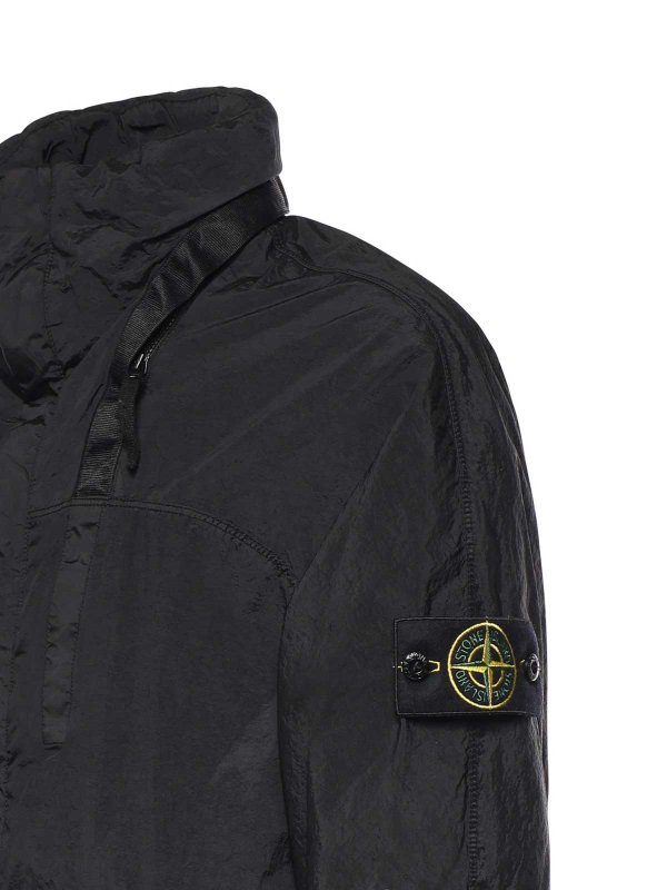 The Best Shops STONE ISLAND: カジュアルジャケット - カジュアルジャケット - 黒