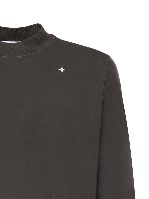The Best Shops STONE ISLAND: スウェット＆セーター - スウェットシャツ/セーター - ダークグレー