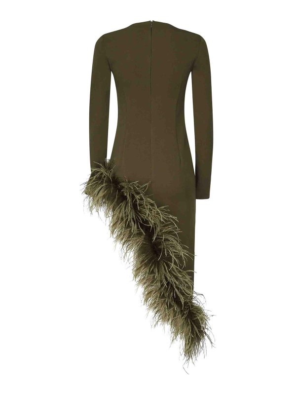 The Best Shops THE ARCHIVIA: ニーレングスドレス - 膝丈ドレス - 緑