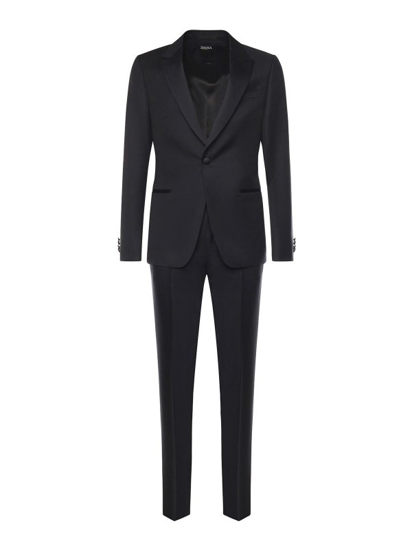 ZEGNA: フォーマルスーツ - フォーマルスーツ - ダークブルー