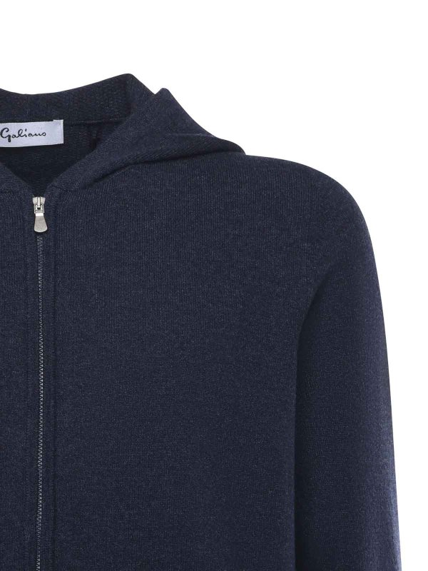 The Best Shops GIULIANO GALIANO: スウェット＆セーター - スウェットシャツ/セーター - ダークブルー