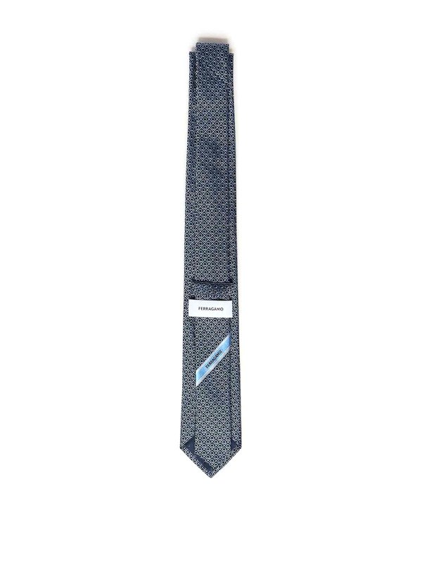 SALVATORE FERRAGAMO: Corbatas y pajaritas online - Corbata - Azul