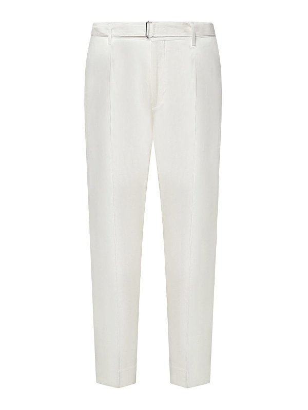 BEABLE: Casual Hosen - Casual Hose - Weiß