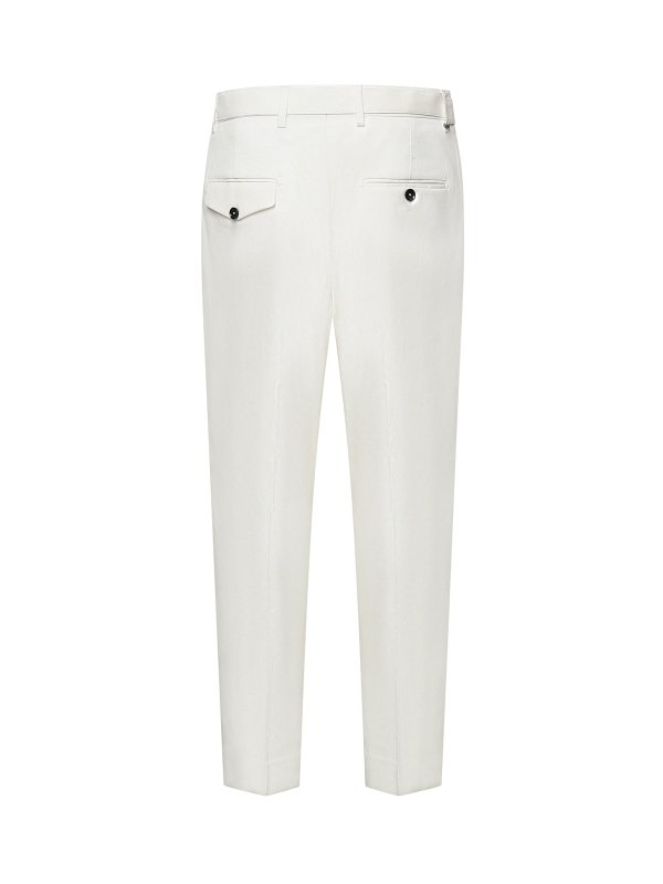 BEABLE: Casual Hosen online - Casual Hose - Weiß