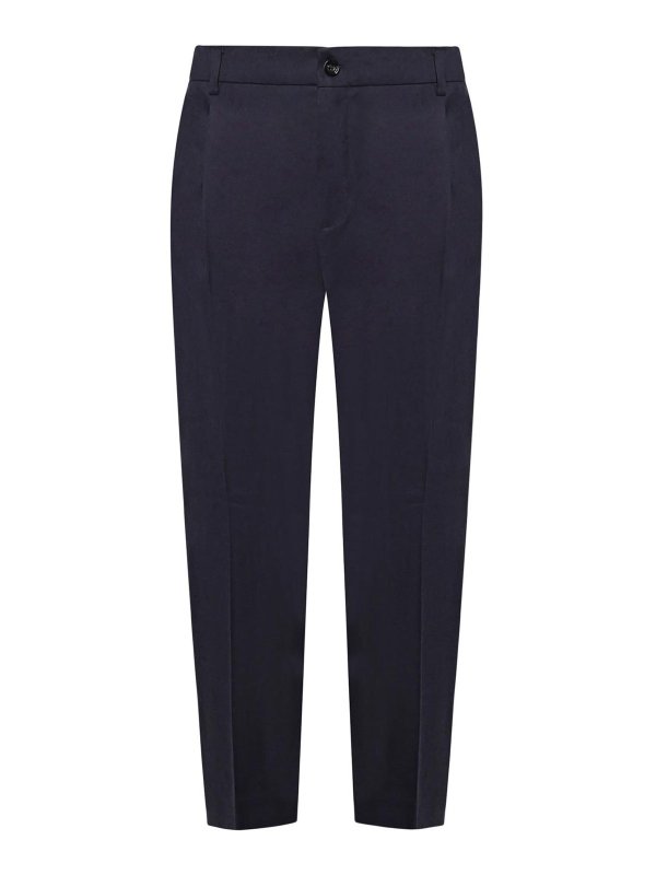 BEABLE: Casual Hosen - Casual Hose - Blau