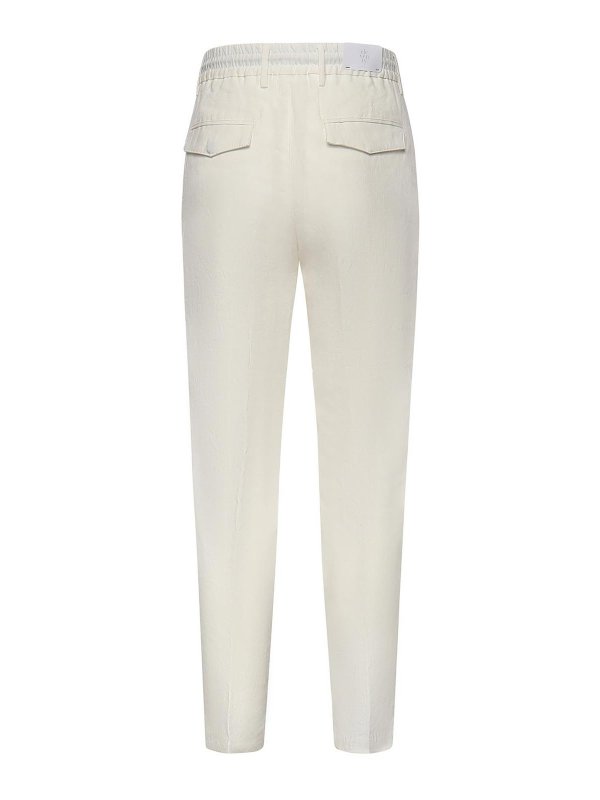 ELEVENTY: casual trousers online - Linen Pants