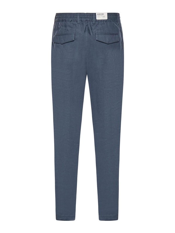 ELEVENTY: casual trousers online - Linen Pants