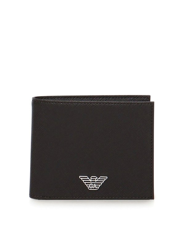 EMPORIO ARMANI: 財布＆ポーチ - 財布 - ブラウン