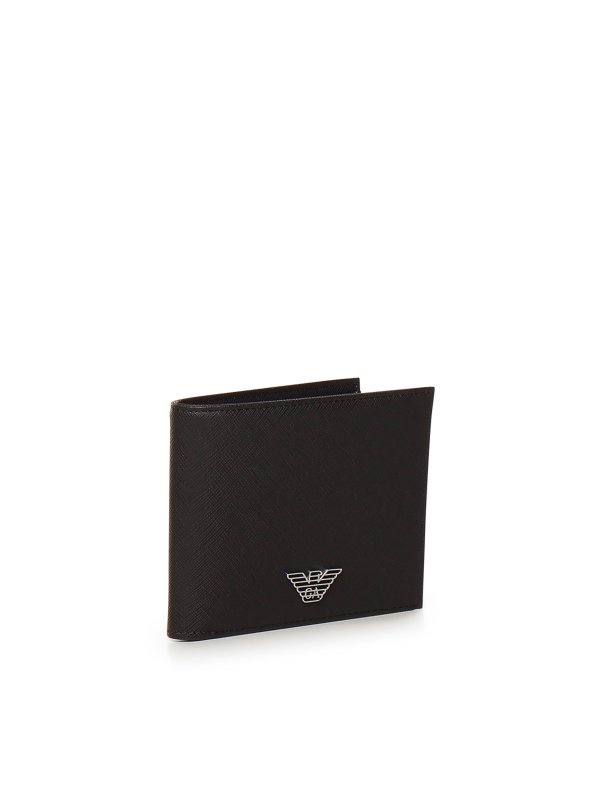 財布 - ブラウン shop online: EMPORIO ARMANI
