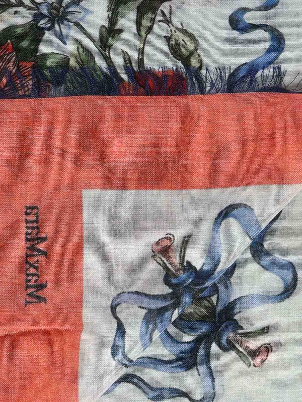 The Best Shops Max Mara: Bufandas y pañuelos - Bufanda - Rojo Claro