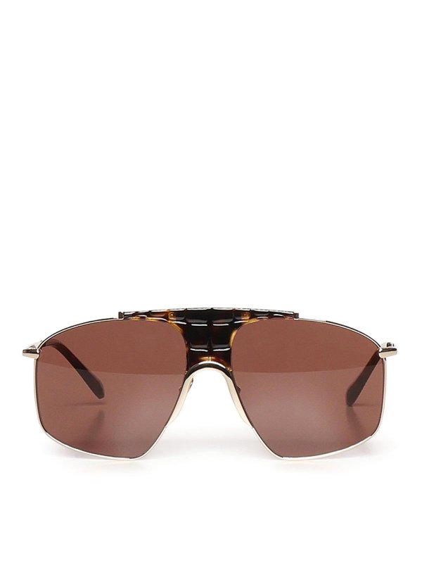 Alaïa: Gafas de sol - Gafas De Sol - Marrón
