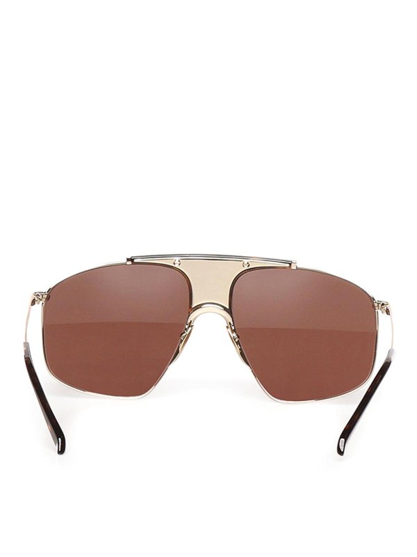 Alaïa: Gafas de sol online - Gafas De Sol - Marrón
