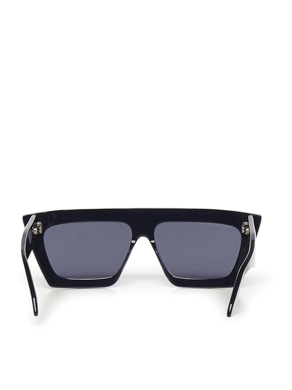 Alaïa: sunglasses online - Rectangular Acetate Sunglasses