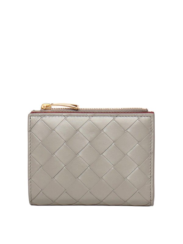 BOTTEGA VENETA: 財布＆ポーチ - 財布 - 赤