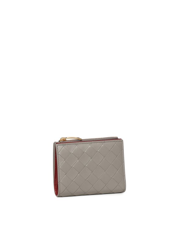 財布 - 赤 shop online: BOTTEGA VENETA