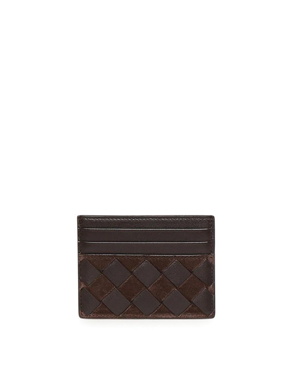 BOTTEGA VENETA: 財布＆ポーチ - 財布 - ブラウン