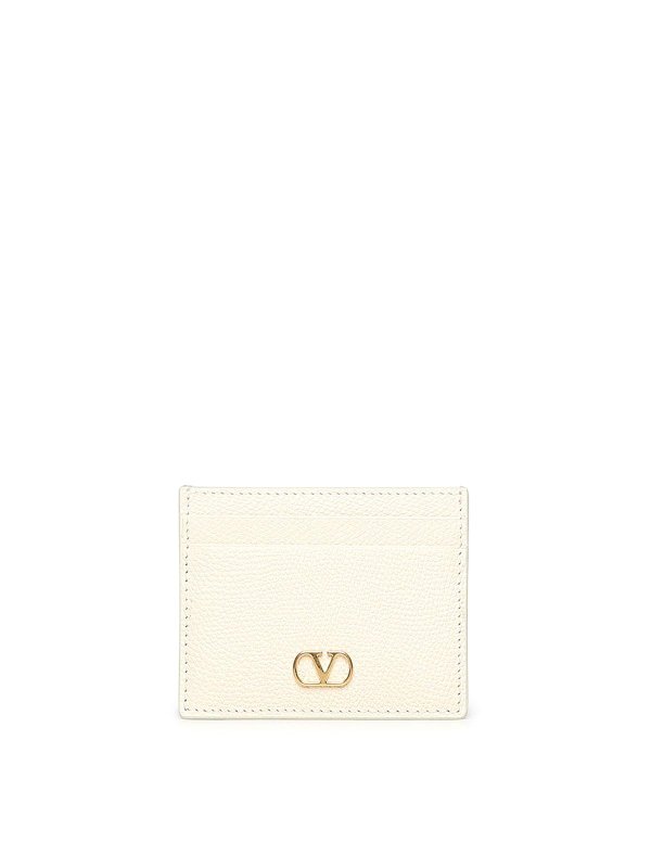 VALENTINO GARAVANI: 財布＆ポーチ - 財布 - 白