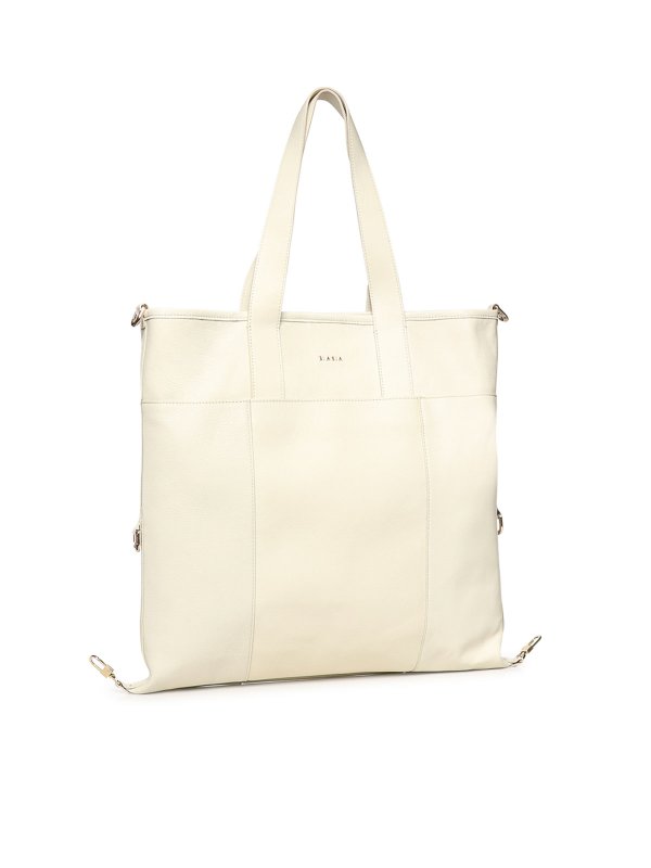トートバッグ - 白 shop online: BIASIA