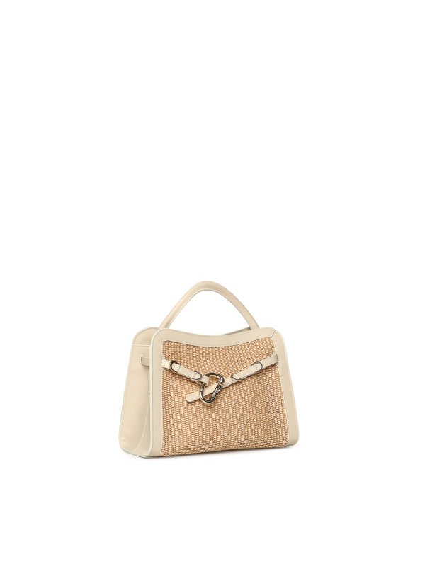 クラッチバッグ - ベージュ shop online: FRANCESCO BIASIA