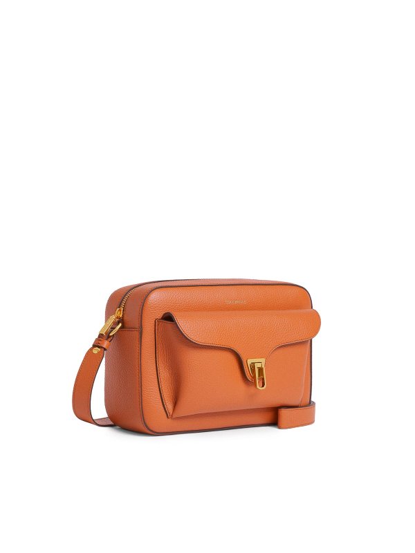 クロスボディバッグ - ベージュ shop online: COCCINELLE