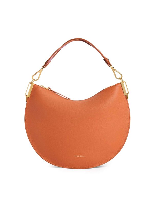 COCCINELLE: ショルダーバッグ - ショルダーバッグ - オレンジ