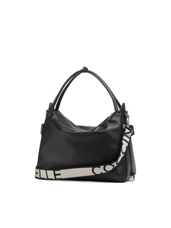 トートバッグ - 黒 shop online: COCCINELLE
