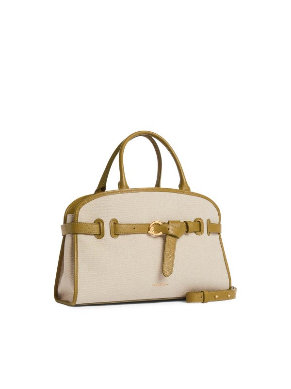 トートバッグ - ベージュ shop online: COCCINELLE