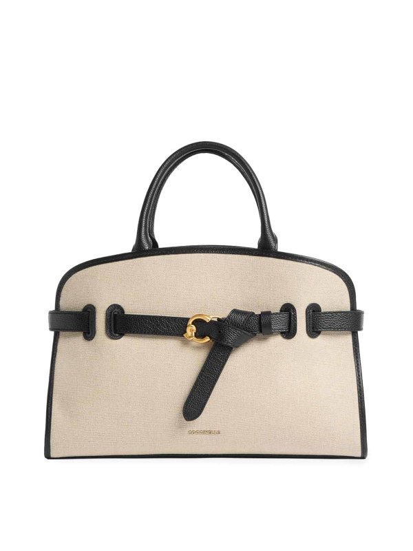 COCCINELLE: Handtaschen - Shopper - Beige