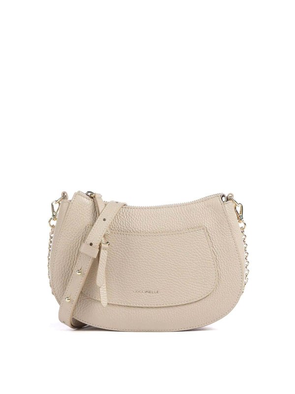 COCCINELLE: ショルダーバッグ - ショルダーバッグ - ベージュ