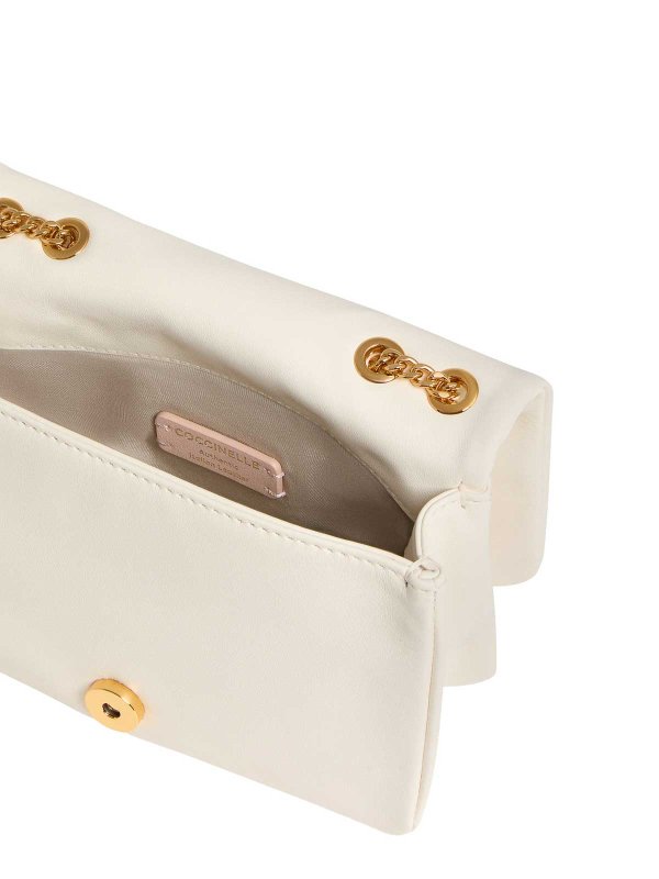 COCCINELLE: clutches online - Dulse Leather Mini Bag
