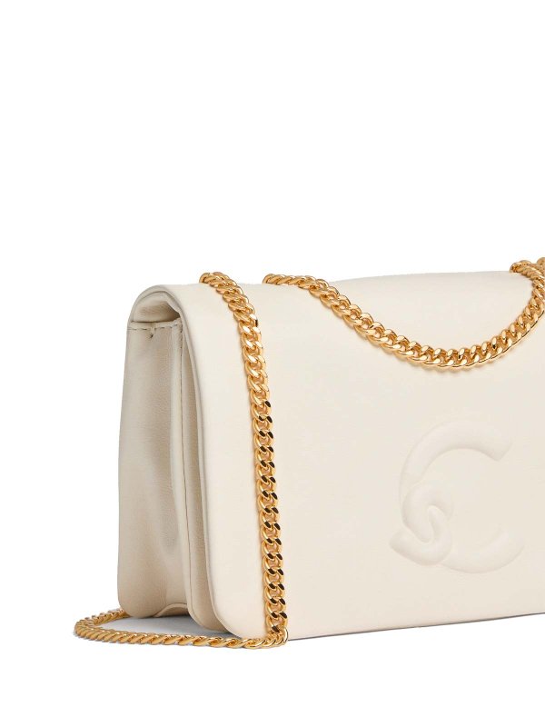 The Best Shops COCCINELLE: clutches - Dulse Leather Mini Bag