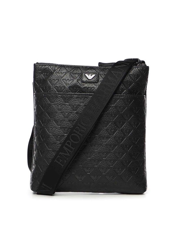 EMPORIO ARMANI: ショルダーバッグ - ショルダーバッグ - 黒