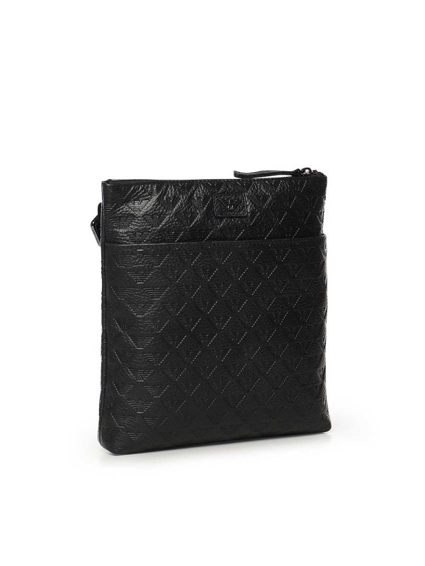 ショルダーバッグ - 黒 shop online: EMPORIO ARMANI