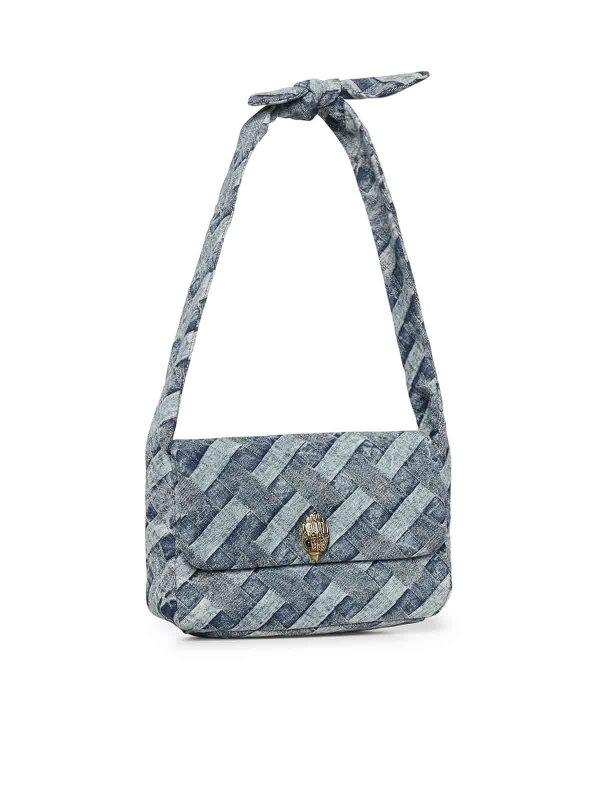 ショルダーバッグ - デニム shop online: KURT GEIGER
