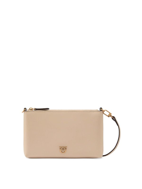 Pinko: Clutch - Pochette - Or